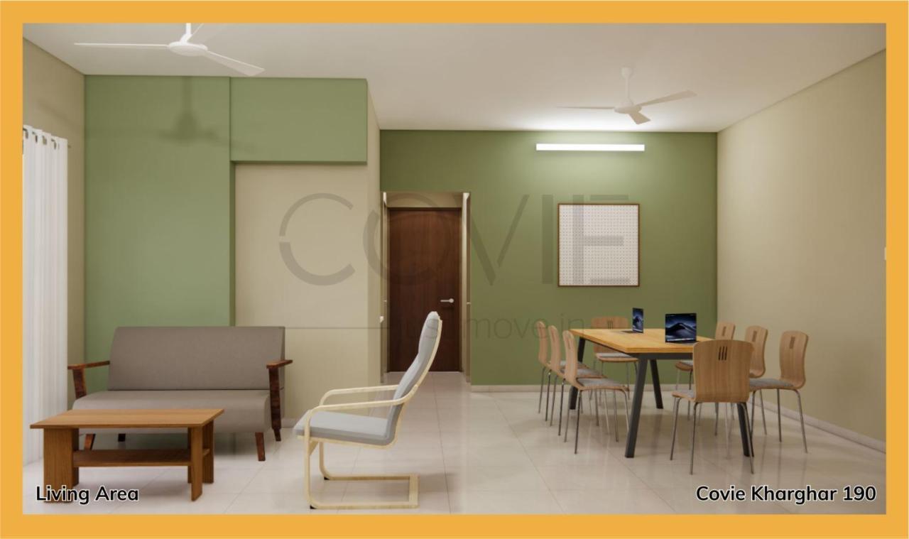 Covie Kharghar 200 Hostel Navi Mumbai Bagian luar foto